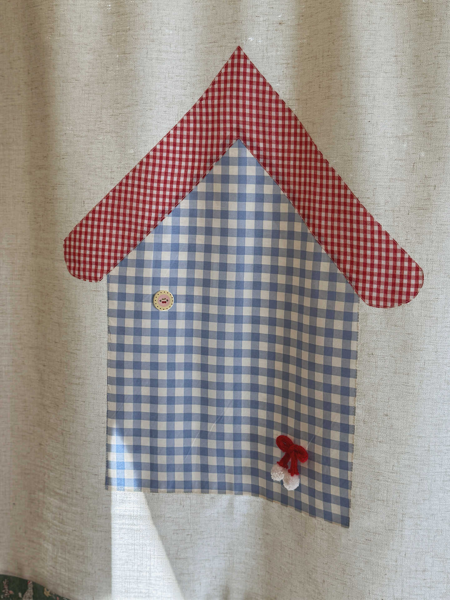 Commercial Kitchen Installation - VIKAMA Gingham Küçük Ev Noren Kapı
