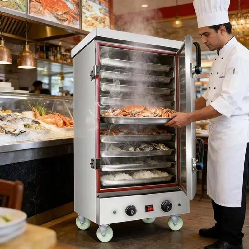 Commercial Kitchen Kitchen - Ticari Mutfak Ekipmanları Gazlı Yiyecek Buharlayıcıları