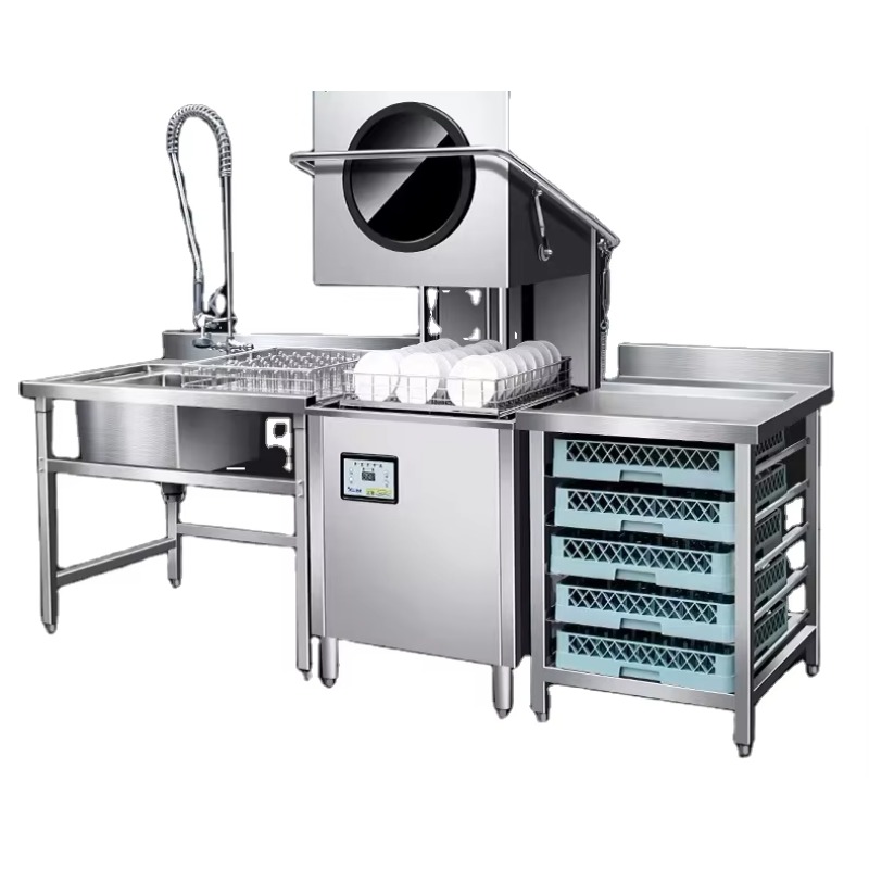 Commercial Kitchen Kitchen - Özel Restoran Mutfağı Bağımsız Otomatik Davlumbaz