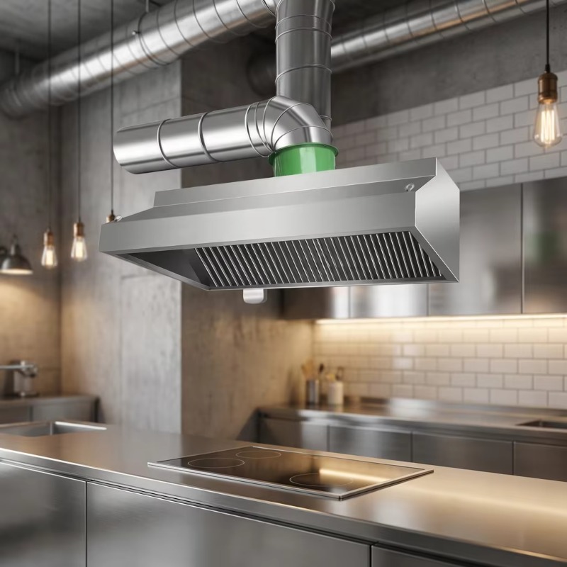 Commercial Kitchen Kitchen - Ticari Özelleştirilebilir Mutfak Duvara Monte Paslanmaz