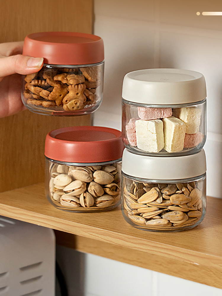 Commercial Kitchen Tables - 280ml sızdırmaz cam kavanoz şeker fındık