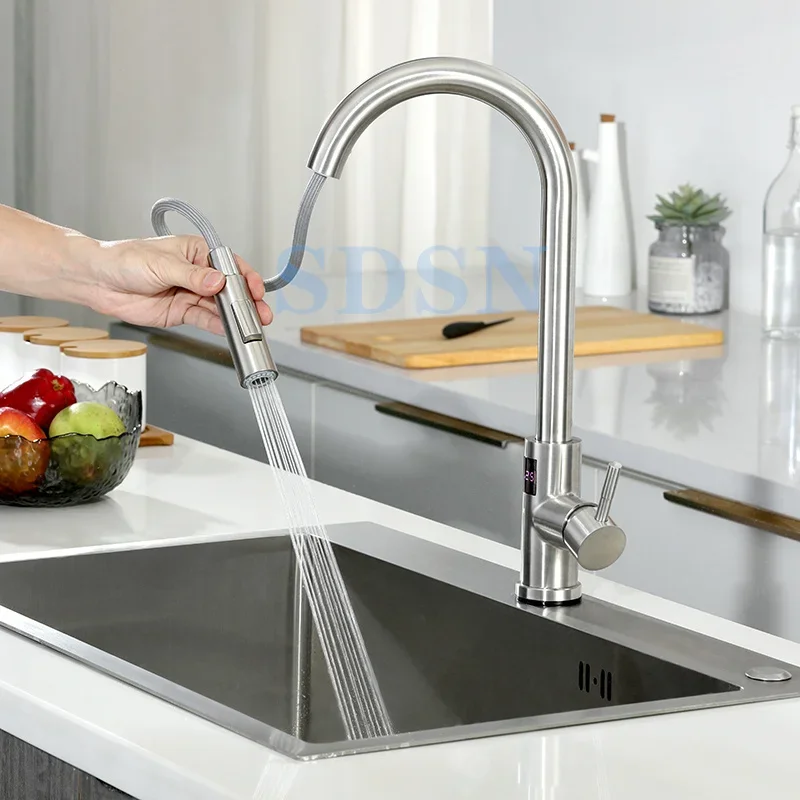 Dijital Dokunmatik Mutfak Musl - Commercial Kitchen Faucet incelemesi ve fiyatı