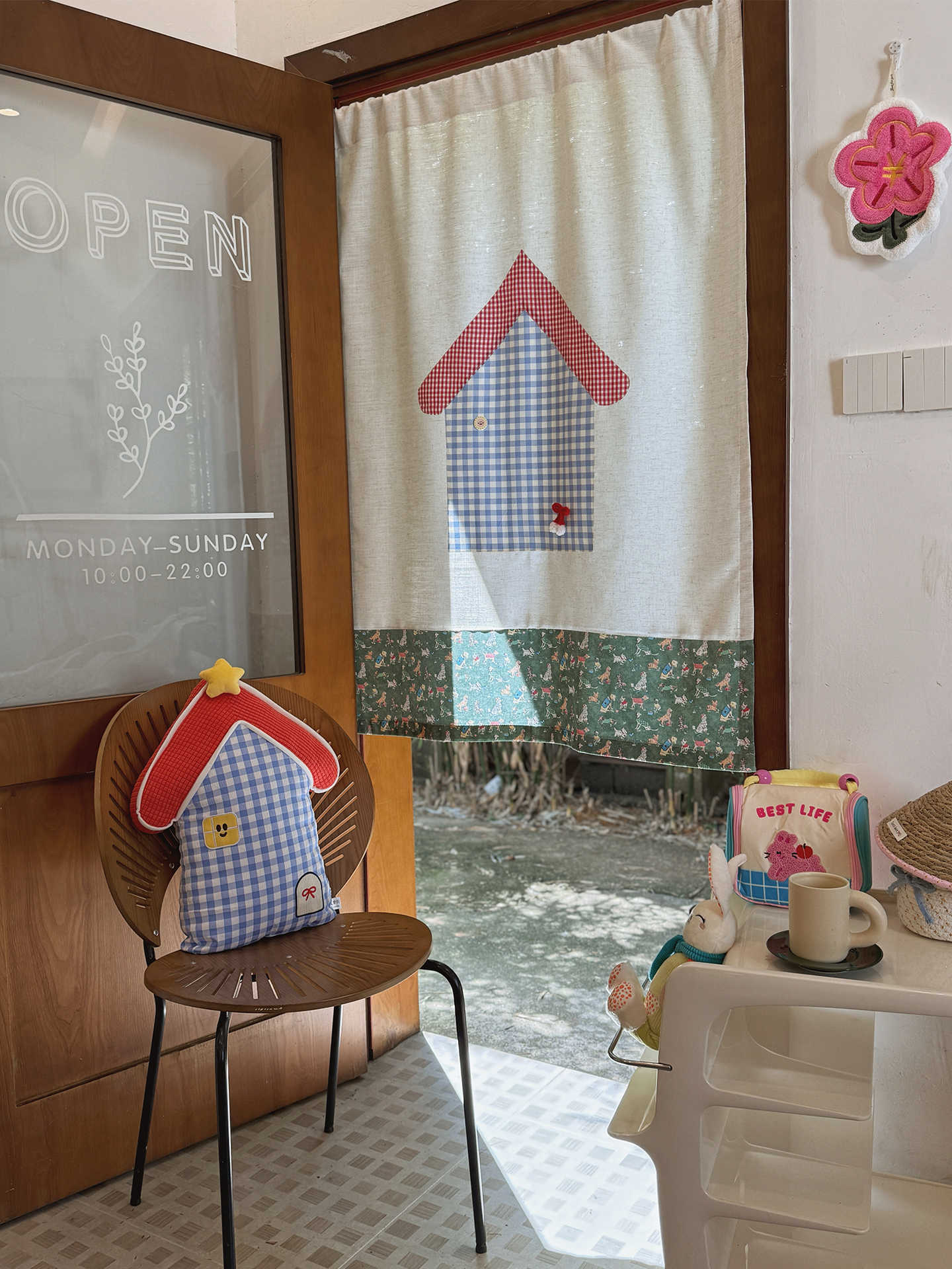 VIKAMA Gingham Küçük Ev Noren  - Commercial Kitchen Installation incelemesi ve fiyatı