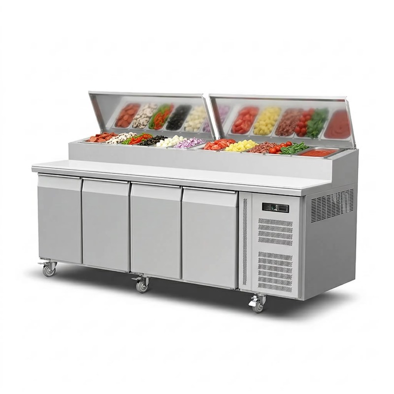 OEM Tezgah Tipi Buzdolaplı San - Commercial Kitchen Tables incelemesi ve fiyatı