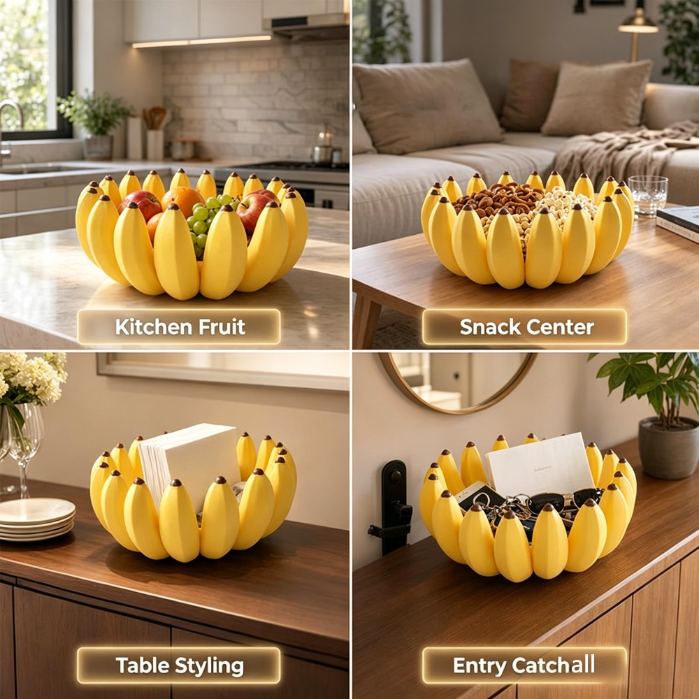 Muz Şeklinde Meyve Kasesi Atış - Commercial Kitchen Tables incelemesi ve fiyatı