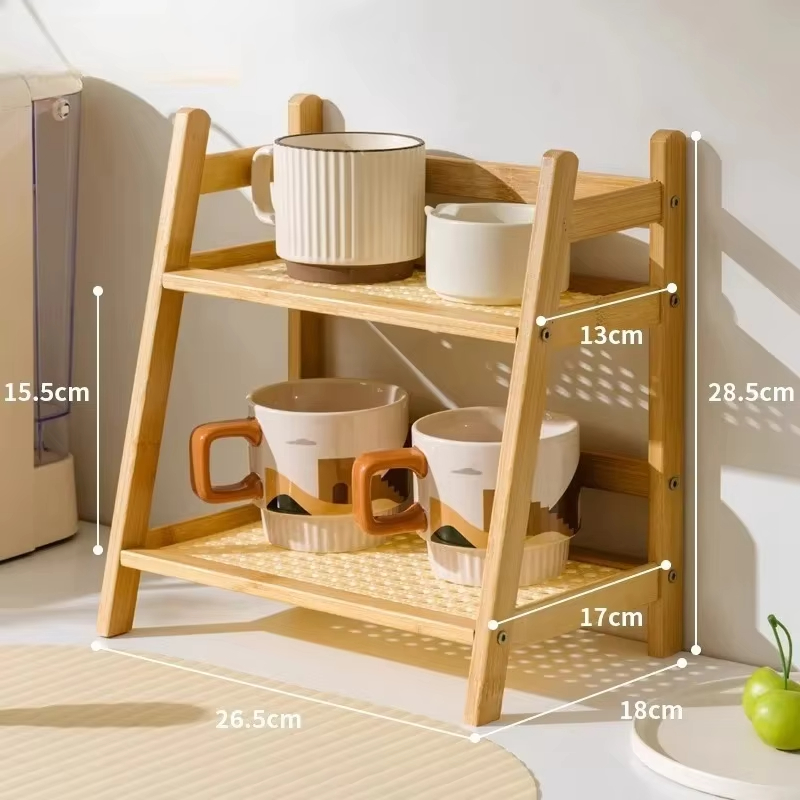 Retro Bambu 2 Katmanlı Depolam - Commercial Kitchen Tables incelemesi ve fiyatı