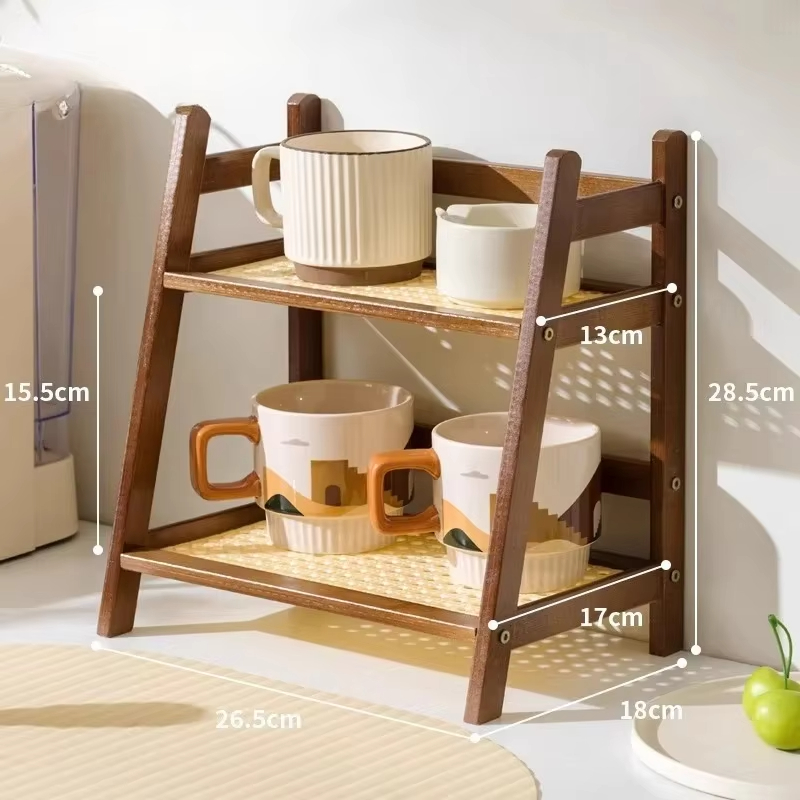 Retro Bambu 2 Katmanlı Depolam - Commercial Kitchen Tables incelemesi ve fiyatı