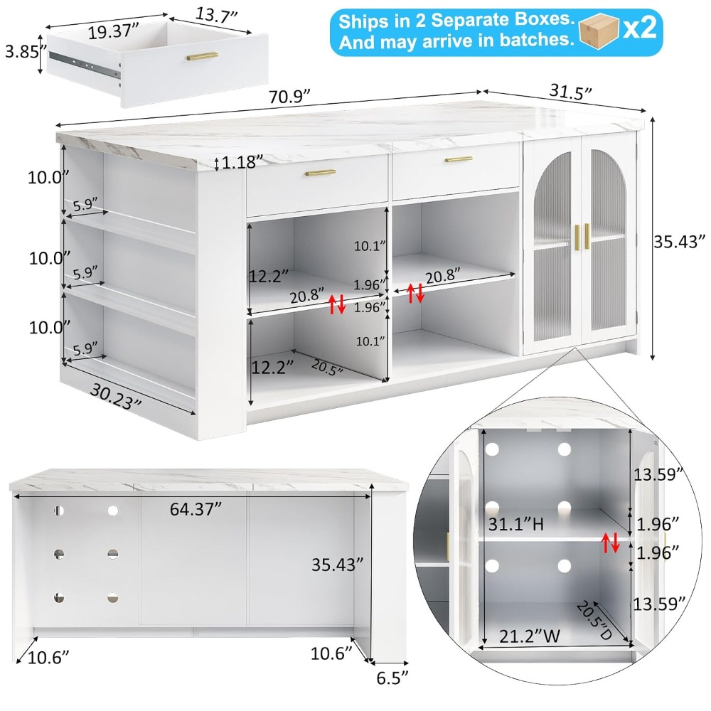 71' Genişliğinde Depolama Alan - Commercial Kitchen Tables incelemesi ve fiyatı