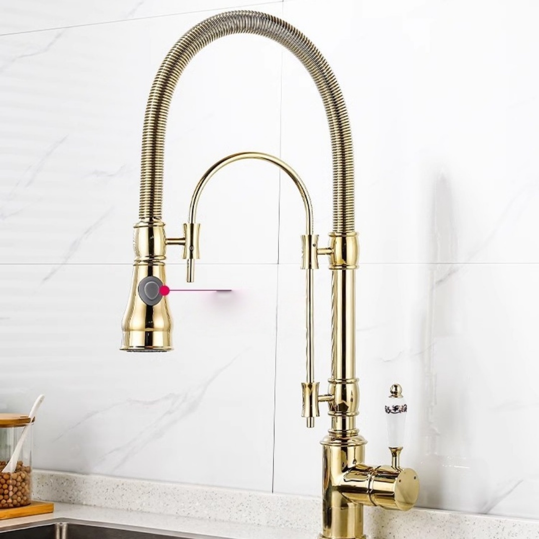 Altın Çekmeli Mutfak Bataryası - Commercial Kitchen Faucet incelemesi ve fiyatı